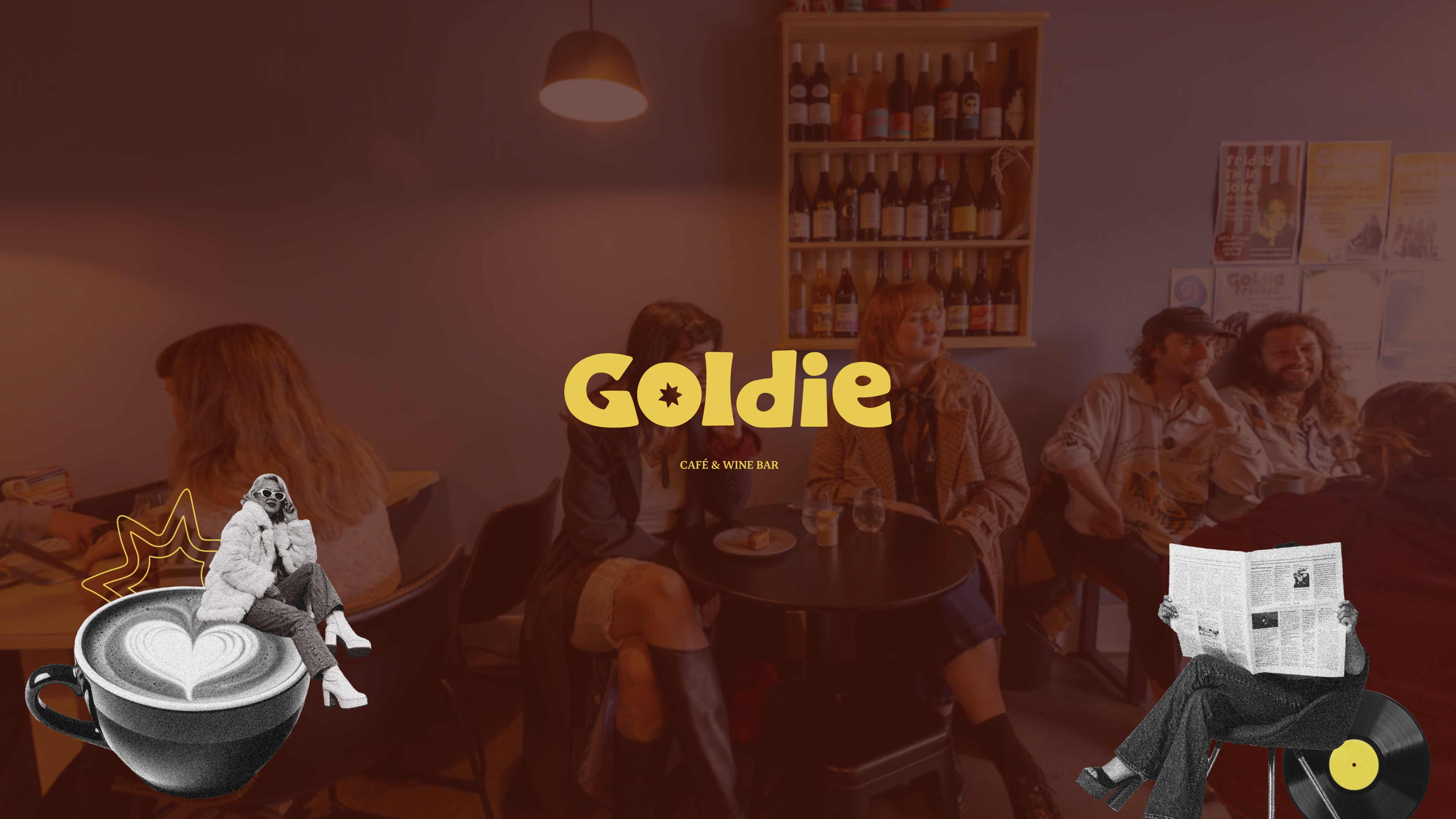 Bar Goldie website screenshot