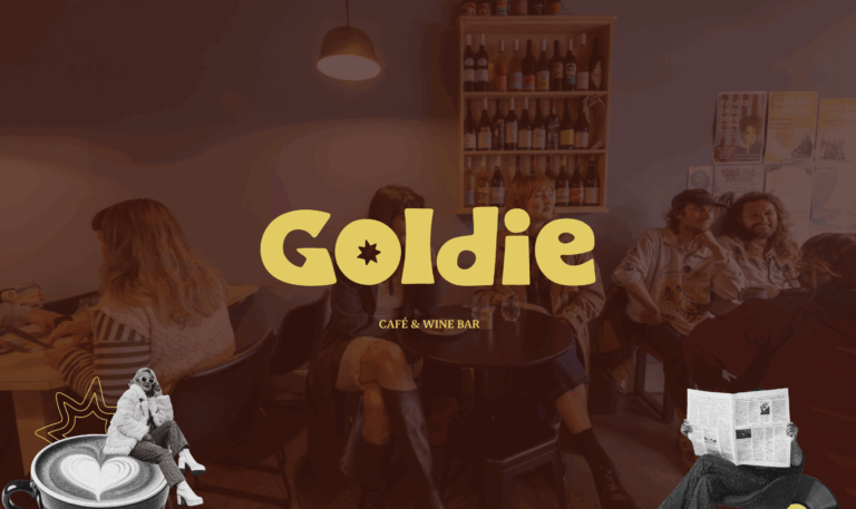 New website for Goldie Cafe and Wine Bar